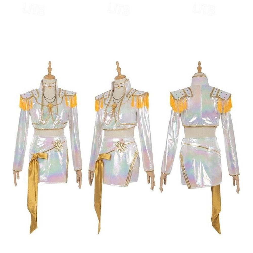 Shiny Sequin Kpop Inspired Costume Dress