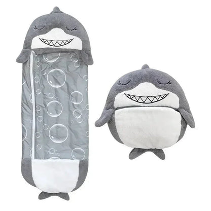 Cozy Childrens Sleep Bag with Soft Toy