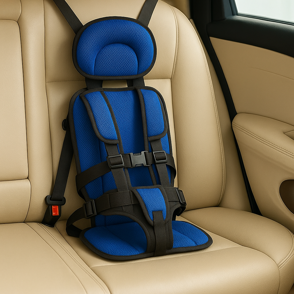 Safe Compact Kids Booster Car Seat Travel Harness - Luxicro