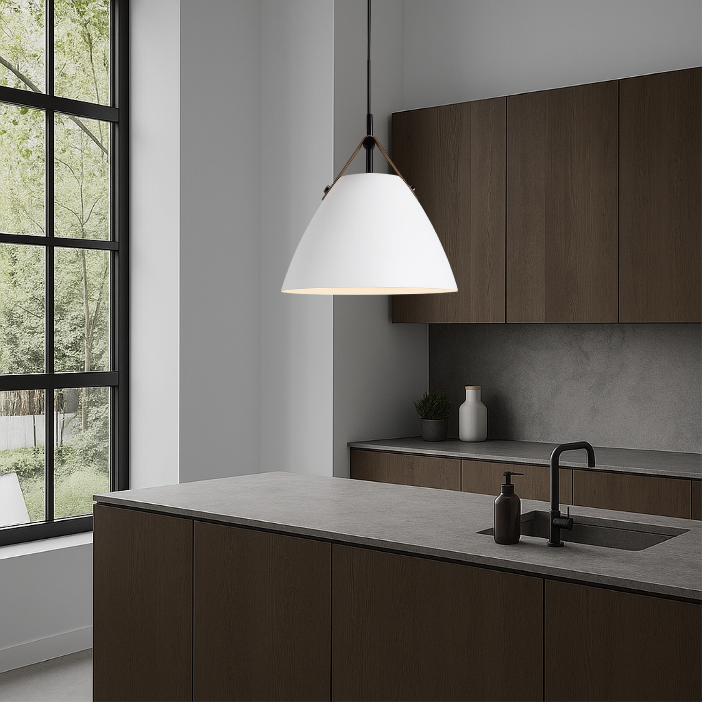 Stylish Hanging Glass Drop Light