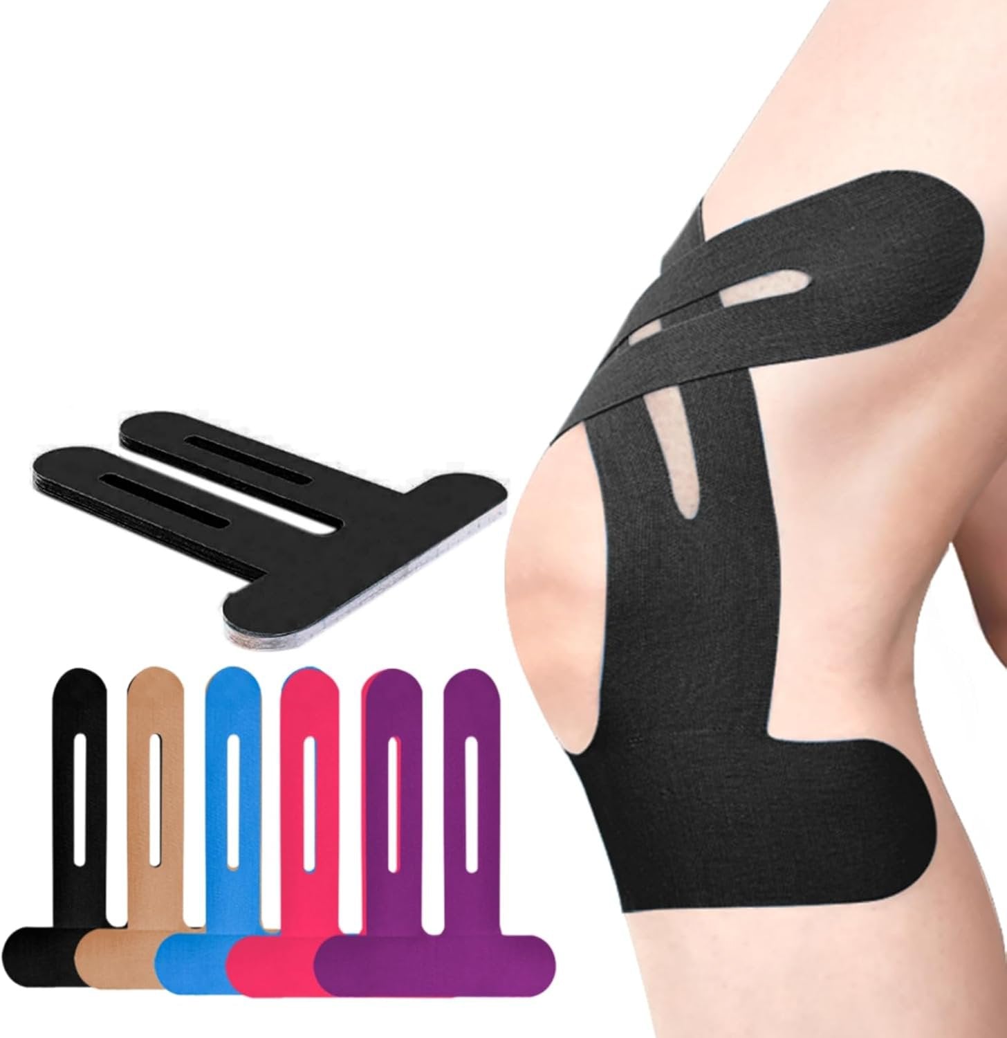 Soft Neoprene Knee Support Wrap Adjustable Brace - Luxicro