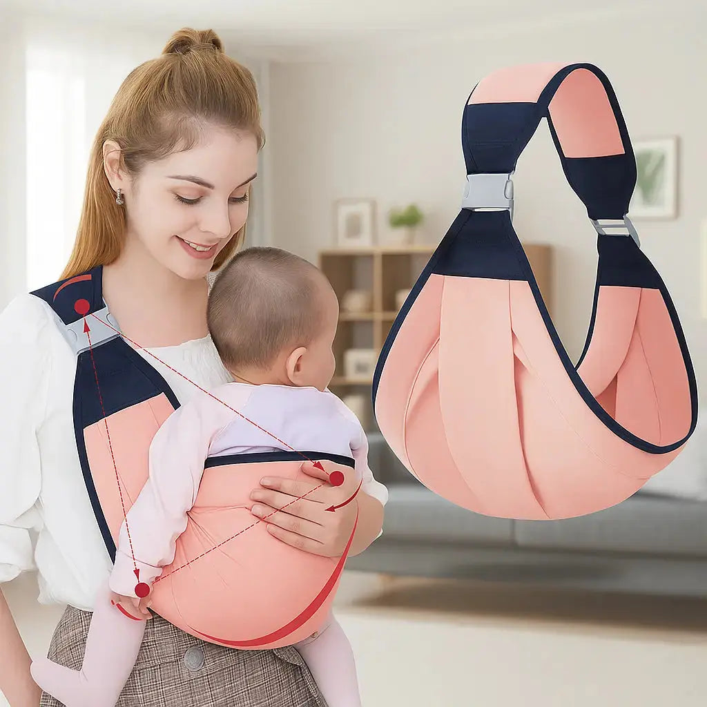 Ergonomic Baby Sling for Newborns and Infants - Luxicro