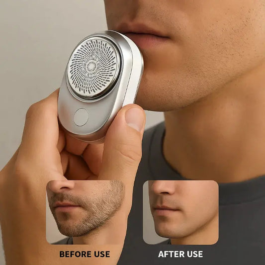 Compact Travel Electric Razor for Men - Luxicro