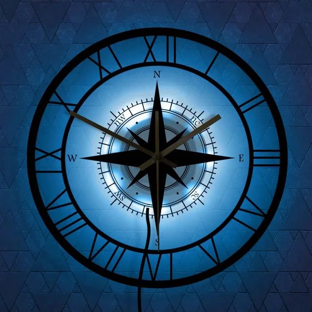 Maritime Style Navigation Clock