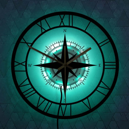 Maritime Style Navigation Clock