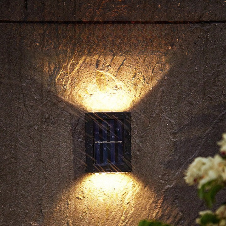 Outdoor Solar Powered Wall Lights