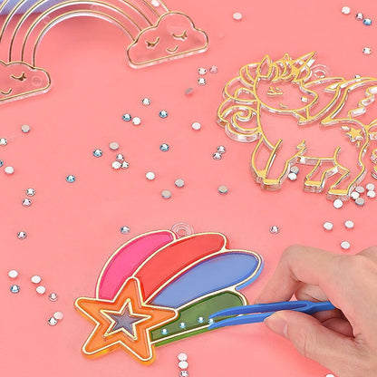 Fun Kids Crystal Necklace Making Kit