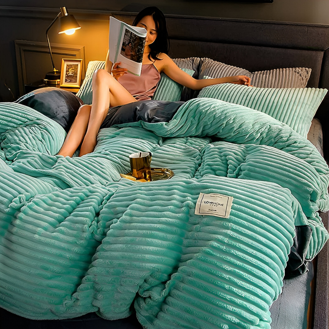 Soft Warm Fleece Bedding Set - Luxicro