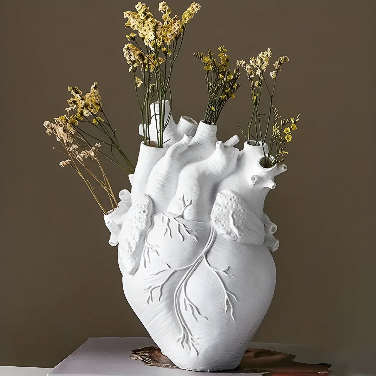 Natural Bamboo Wooden Flower Vase Eco Friendly Decor