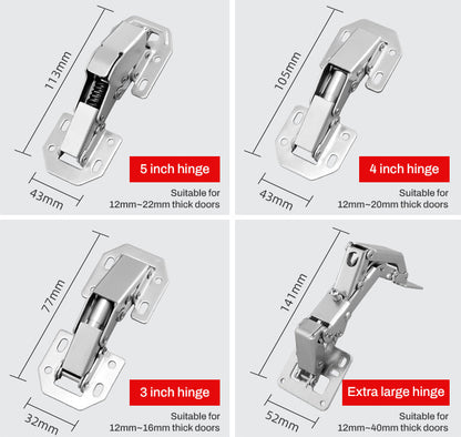 Easy Fit Concealed Cabinet Hinges