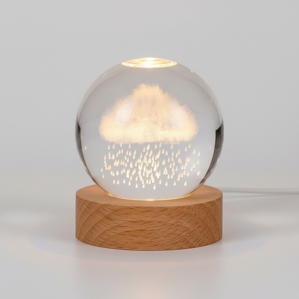 Customizable LED Desk Lamp Star Pattern