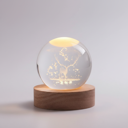 Customizable LED Desk Lamp Star Pattern