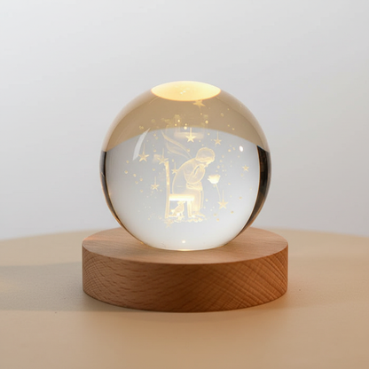 Customizable LED Desk Lamp Star Pattern