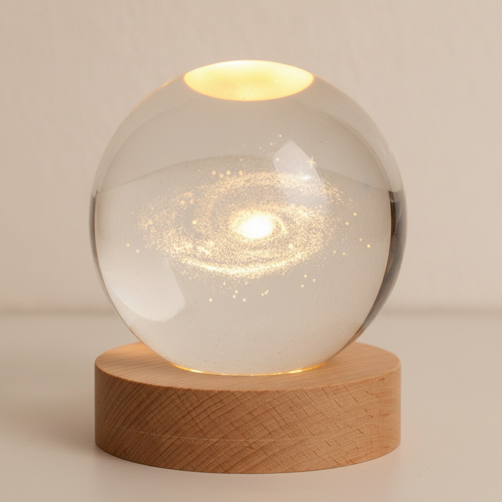 Customizable LED Table Lamp with Name Engraving