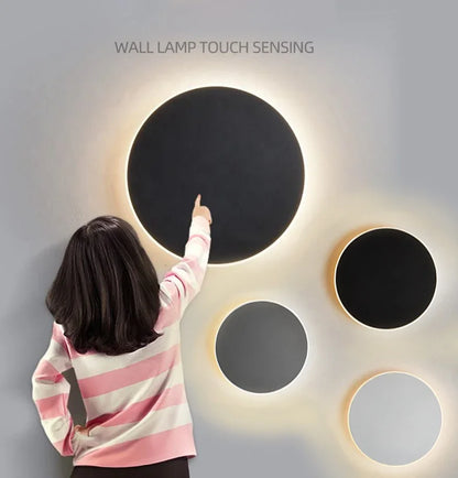 Round Contemporary LED Light Fixture