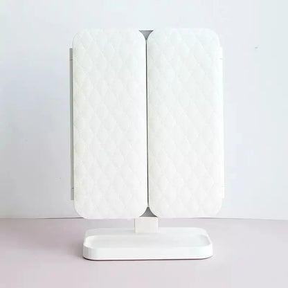 Portable Cosmetic Mirror with Dimmable LED Lighting