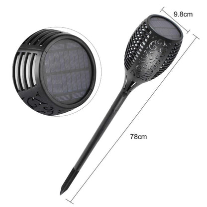 Solar Powered Garden Lights 96 LED Set of 4
