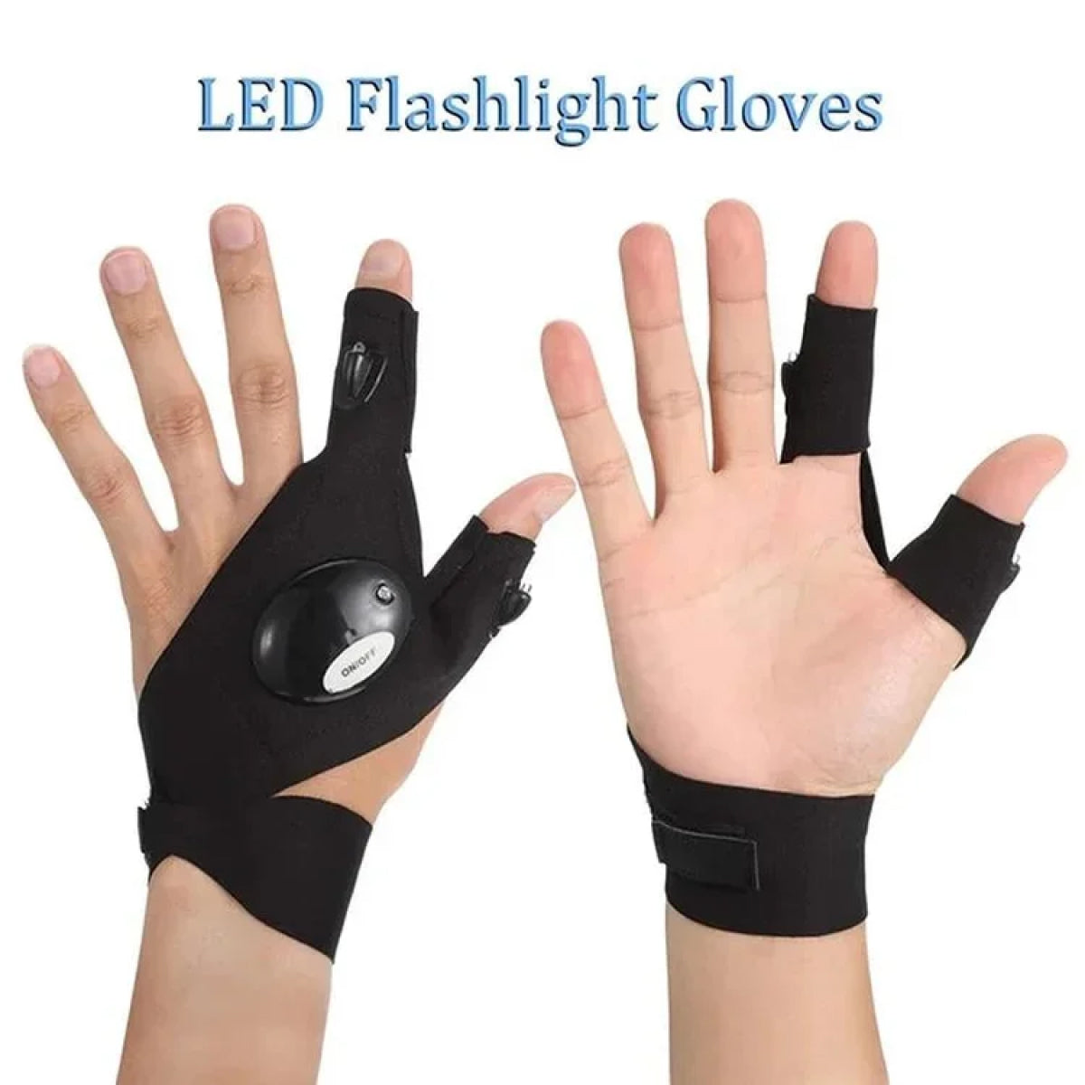 Waterproof LED Cycling Gloves for Outdoor Activities