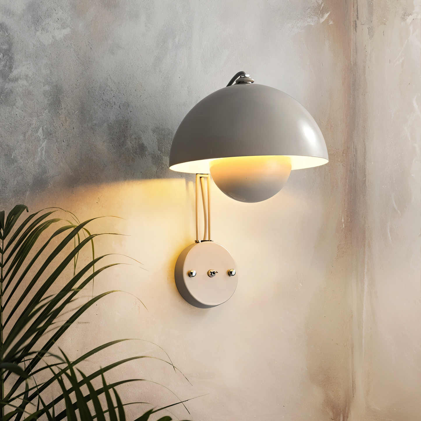 Stylish Floral LED Wall Sconce