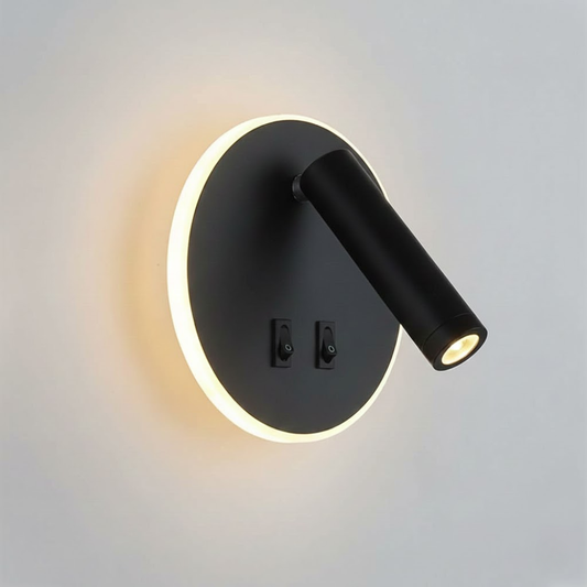 Adjustable LED Wall Sconce with Slim Metal Design - Luxicro