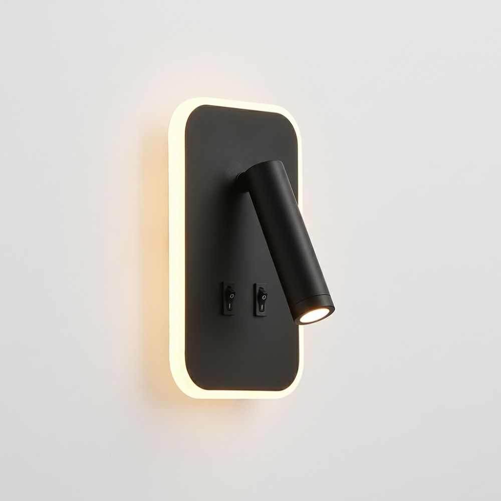 Adjustable LED Wall Sconce with Slim Metal Design