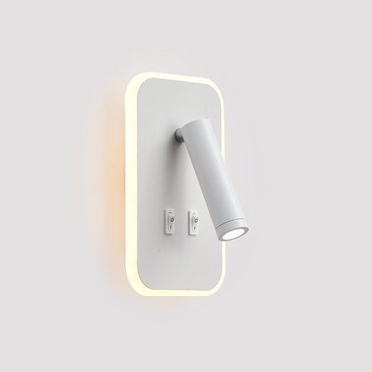 Adjustable LED Wall Sconce with Slim Metal Design
