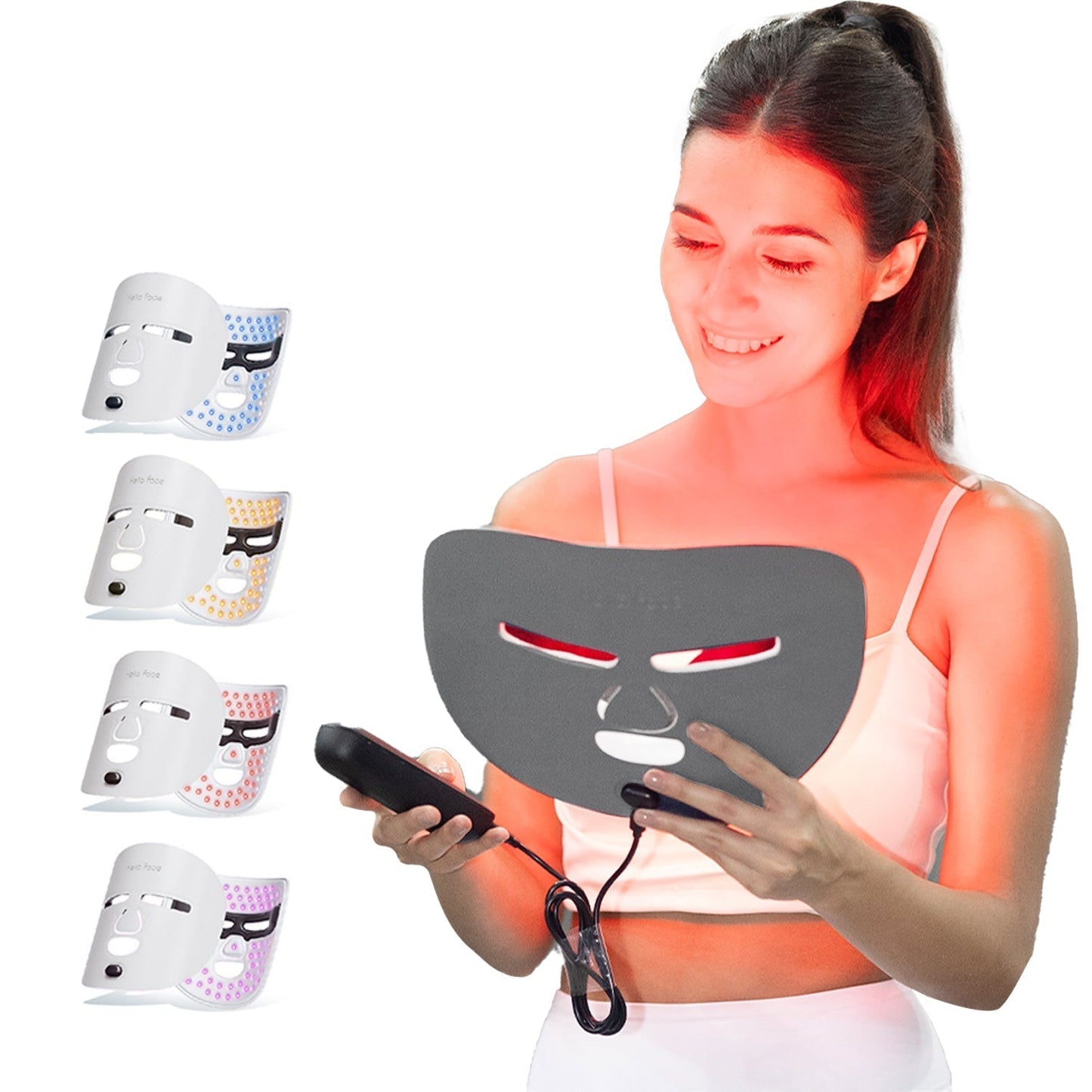 Advanced LED Face Mask for Acne and Anti Aging Skin Care