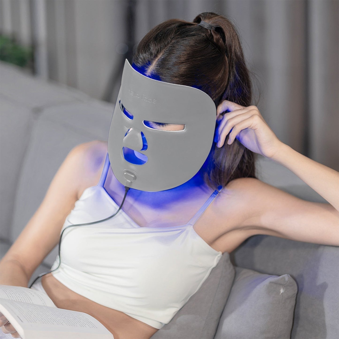 Advanced LED Face Mask for Acne and Anti Aging Skin Care