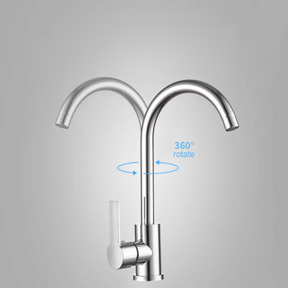 Modern Chrome Kitchen Sink Faucet Mixer Tap