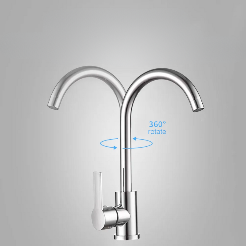 Luxury Stainless Steel Kitchen Faucet