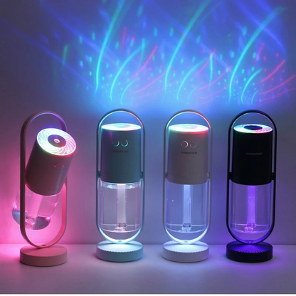 Circular LED Night Light with USB Charger