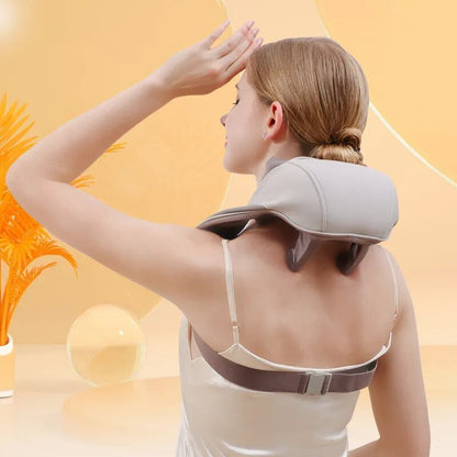 Heated Neck and Back Pain Relief Wrap