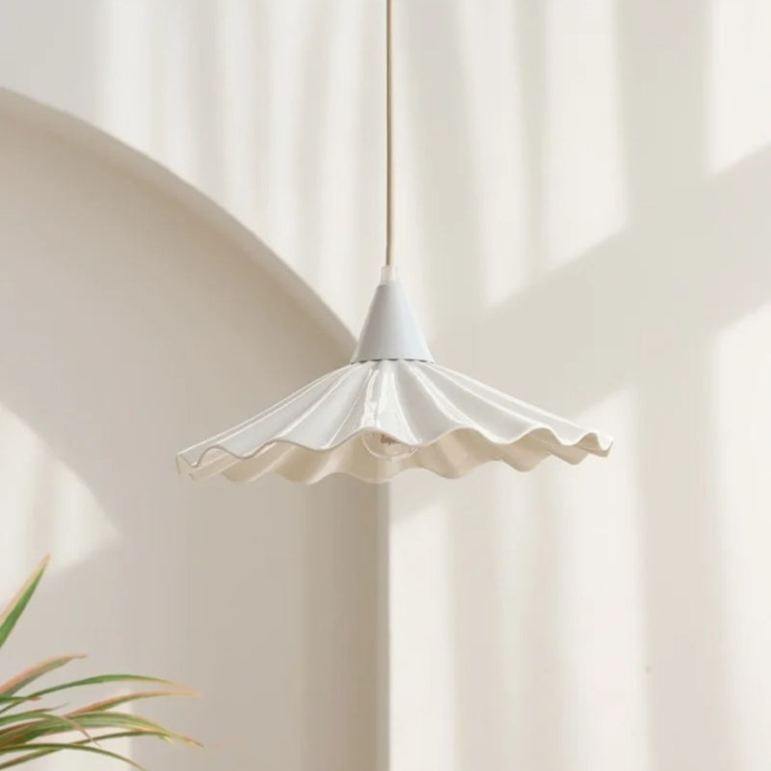 Modern Textured Ceramic Pendant Light