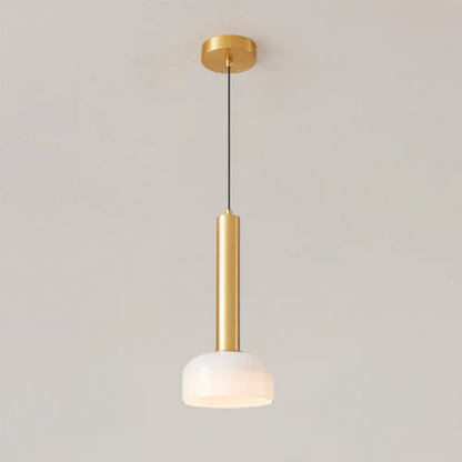 Sleek Copper LED Pendant Light - Adjustable ModernFixture - Luxicro