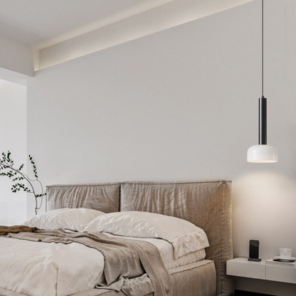 Sleek Copper LED Pendant Light - Adjustable ModernFixture