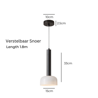 Sleek Copper LED Pendant Light - Adjustable ModernFixture