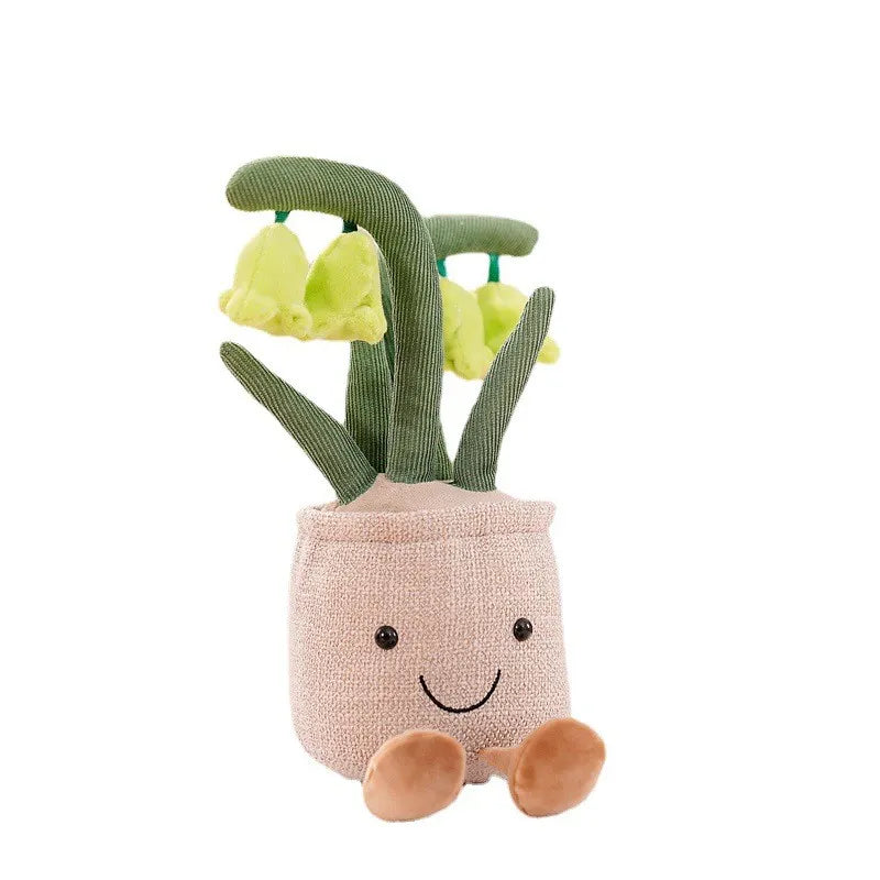 Vibrant Flower Soft Toy Companion