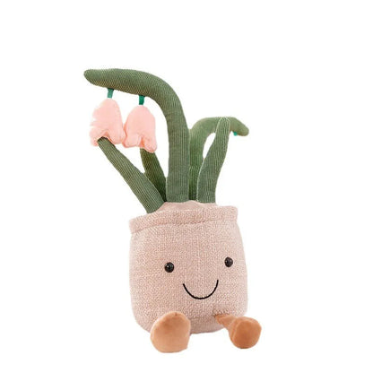 Vibrant Flower Soft Toy Companion