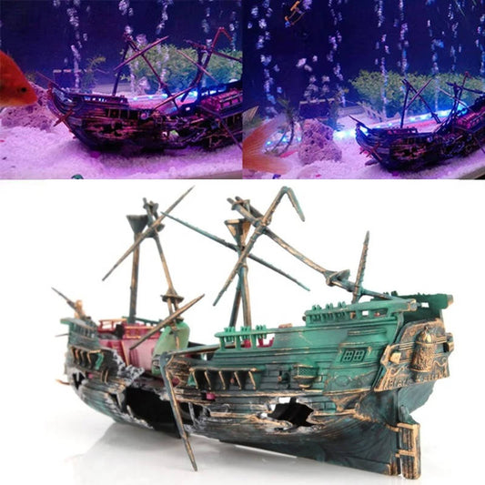 Big Fish Tank Boat Ornaments - Luxicro