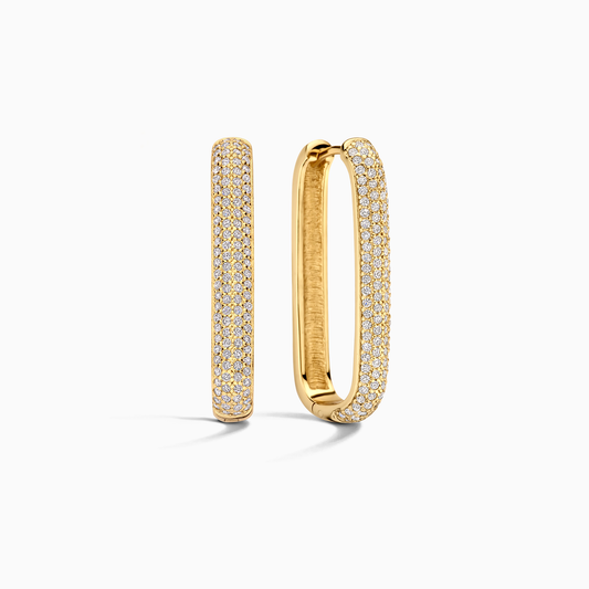 Big Luxury Circle Earrings - Luxicro