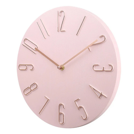Big Contemporary Silent Wall Clock - Luxicro