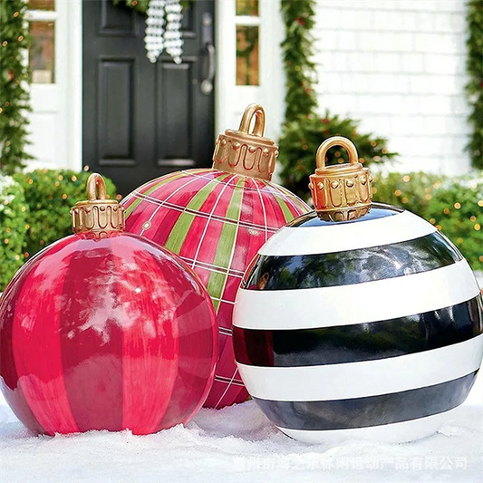 Big Durable Outdoor Christmas Ornaments - Luxicro
