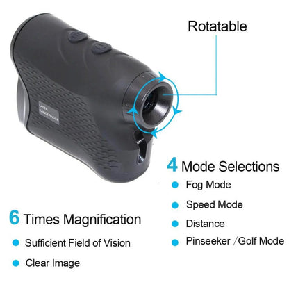 Precise Golf Laser Rangefinder 600m Distance Meter