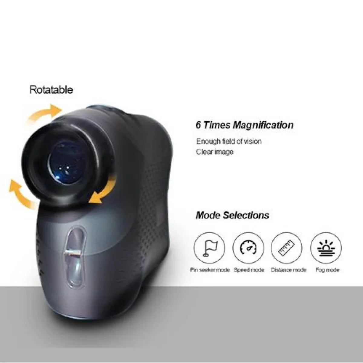 Precise Golf Laser Rangefinder 600m Distance Meter