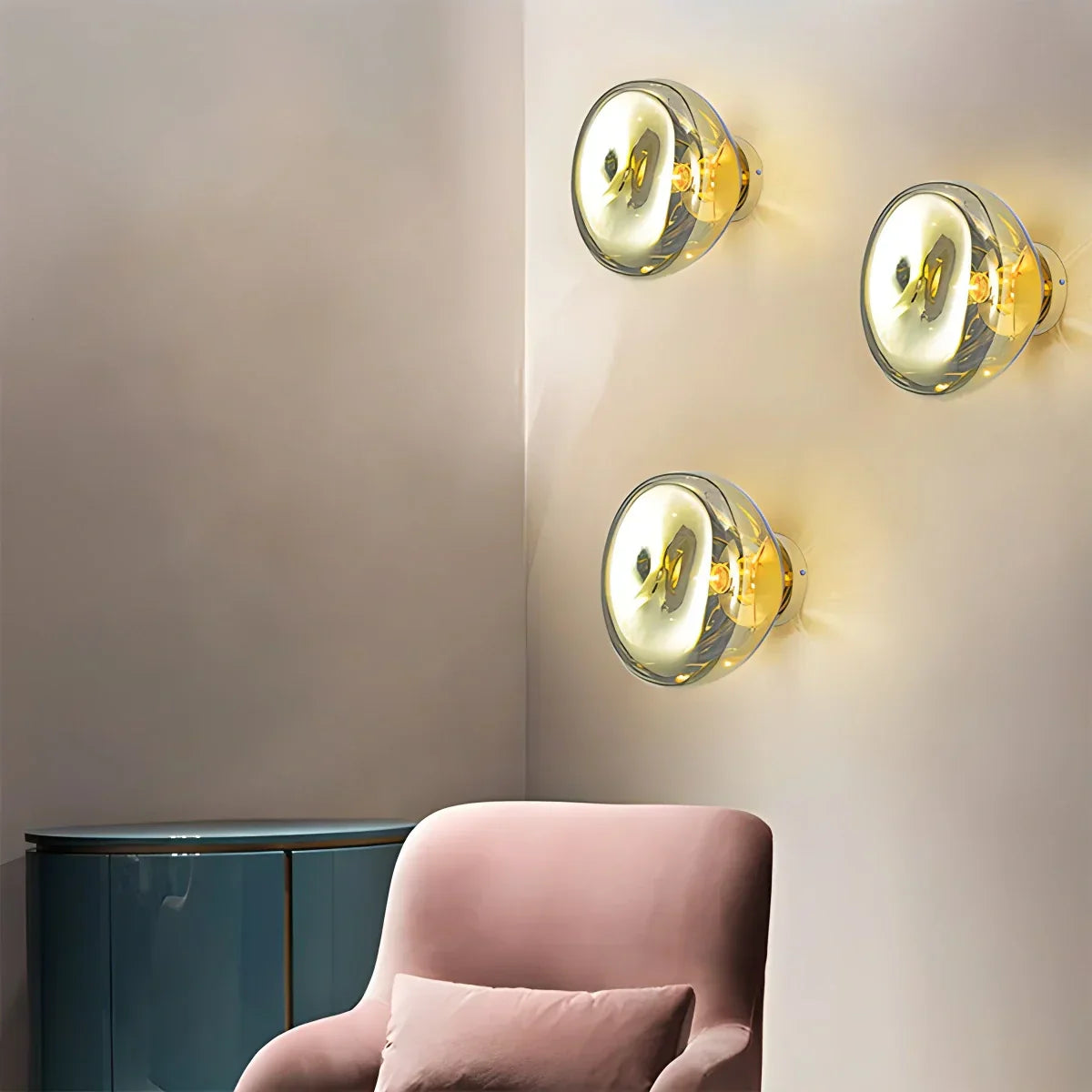 Warm Ambient Wall Light for Home