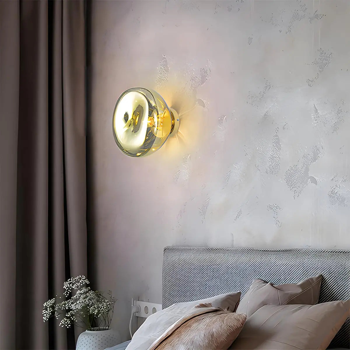 Warm Ambient Wall Light for Home