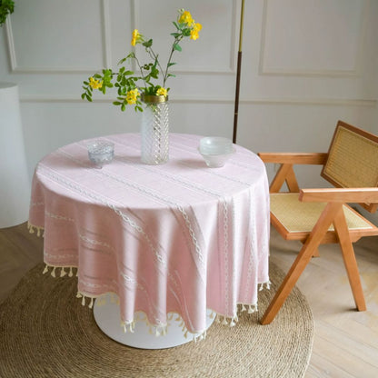 Vintage Floral Circular Table Cover - Luxicro