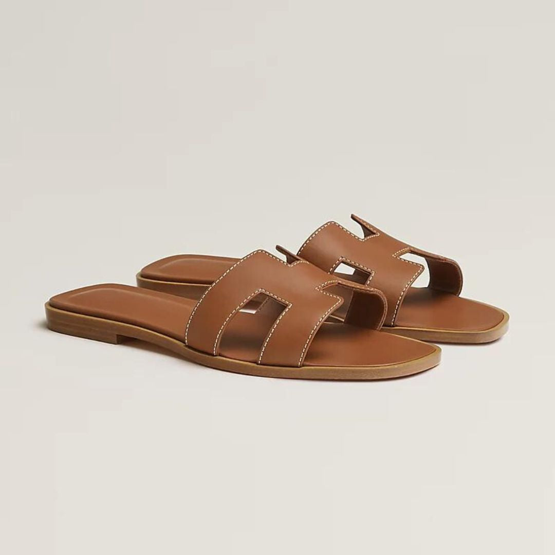 Ladies Comfortable Ankle Strap Flat Sandals