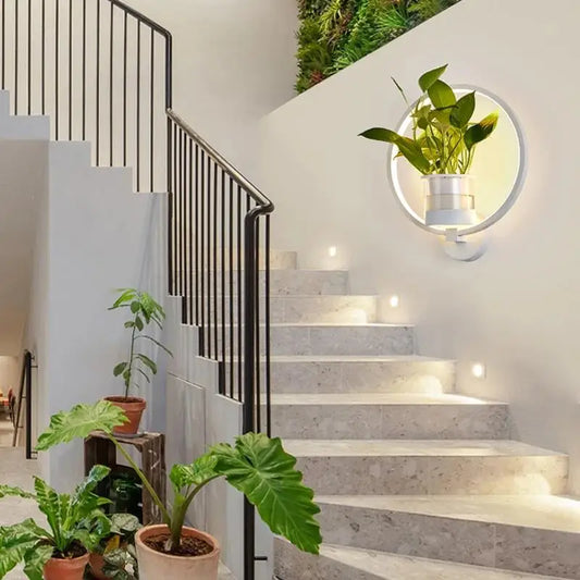 Contemporary LED Wall Lamp Warm White Lighting - Luxicro