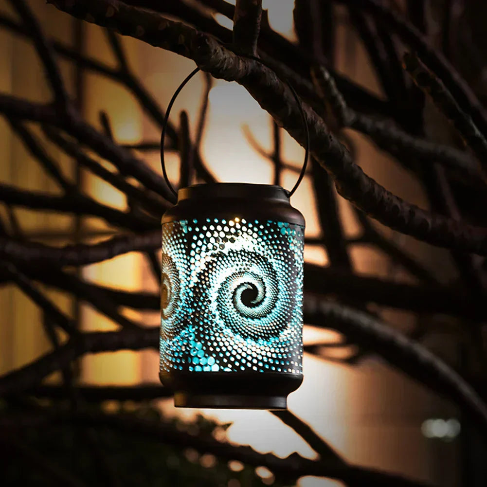 Bright Outdoor Solar Garden Hat Lights